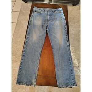 BCC Blues Jeans Mens 38*x32 Blue Regular Fit Vintage Denim